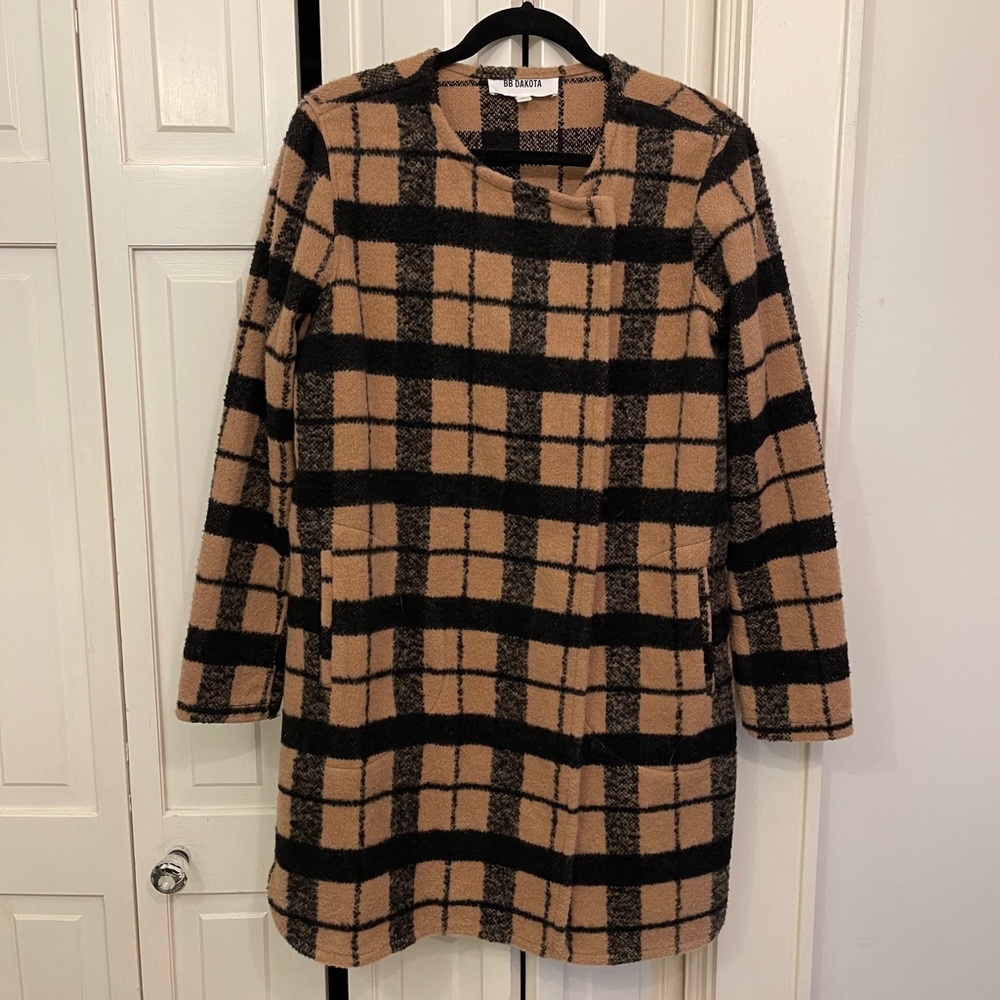 Plaid Lightweight Coat